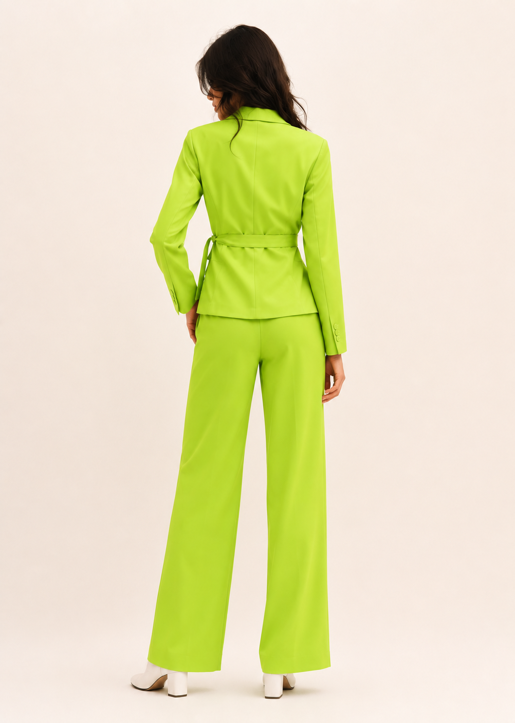 Elegant Two-Piece Co-Ord Set for Women | Blazer & Trousers