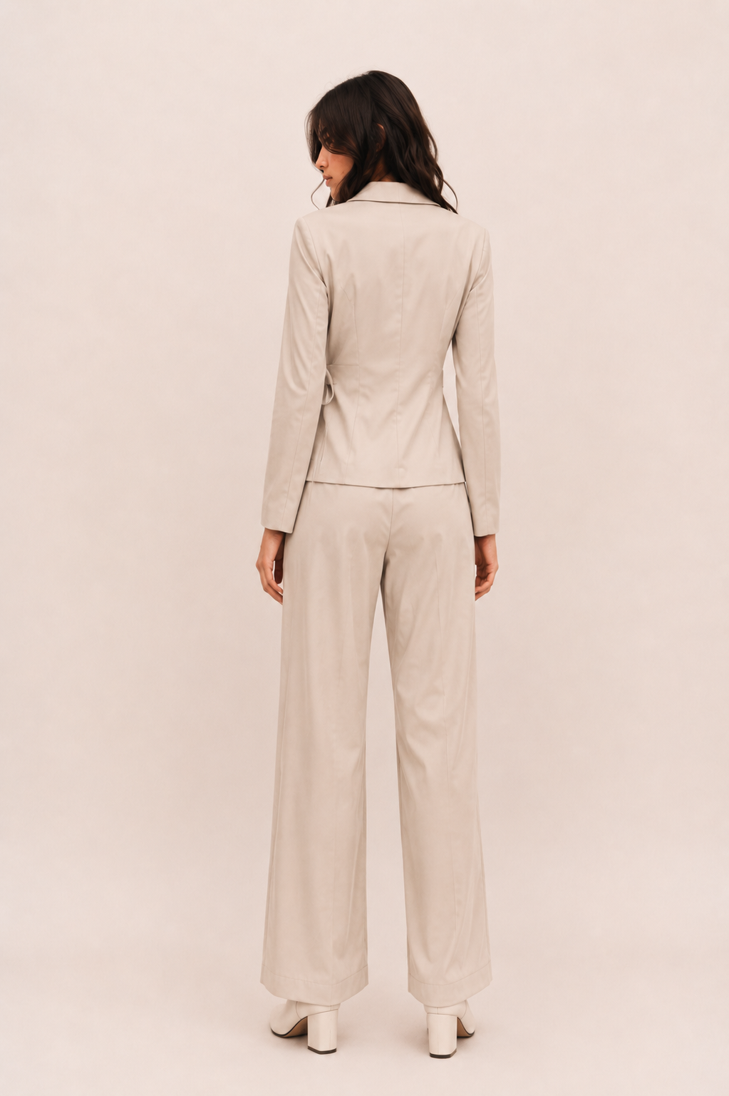 Elegant Two-Piece Co-Ord Set for Women | Blazer & Trousers