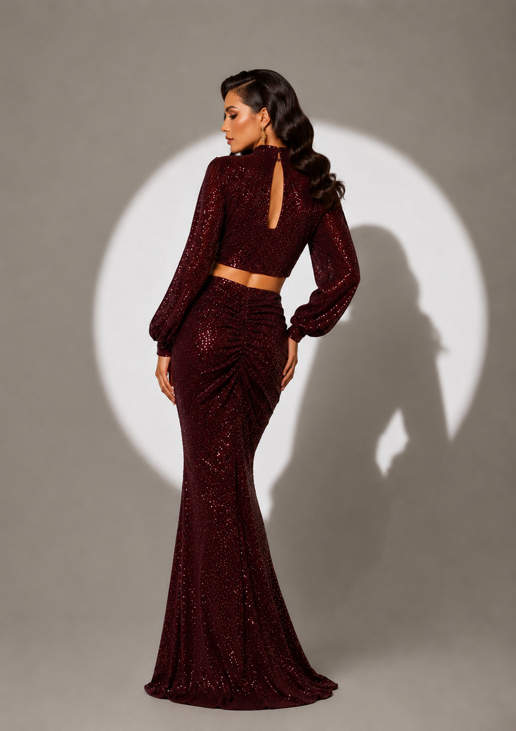 Elegant Sequin Co-Ord Set for Women | Party Wear Ensemble