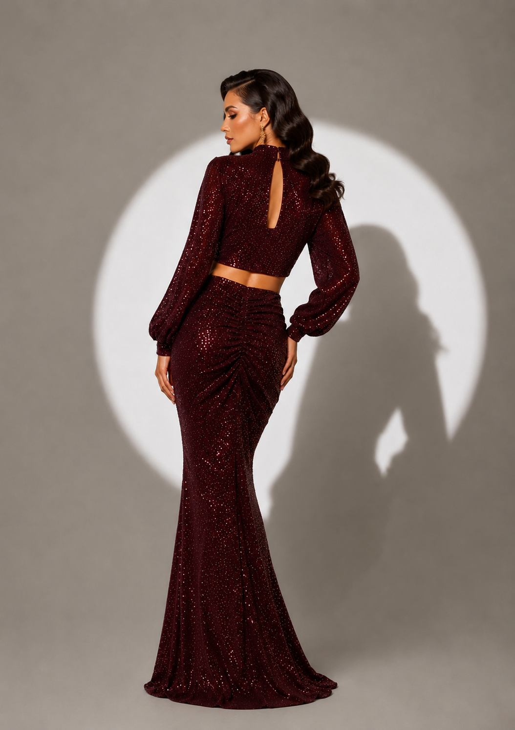Elegant Sequin Co-Ord Set for Women | Party Wear Ensemble