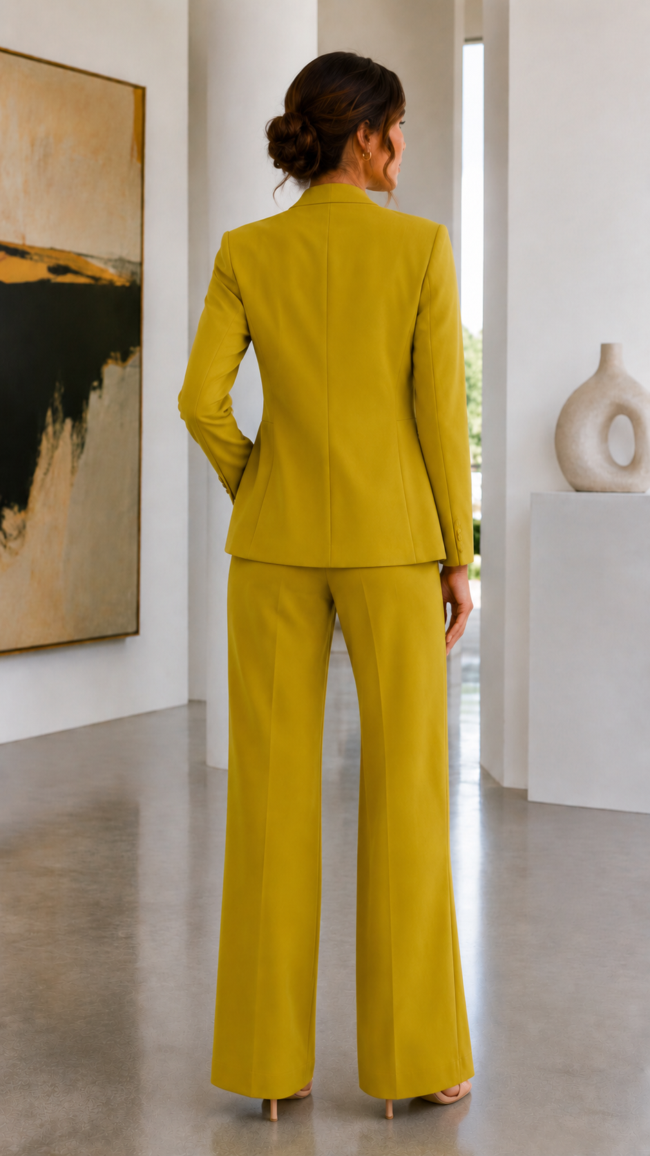 Elegant Three-Piece Co-Ord Set for Women | Blazer & Trousers