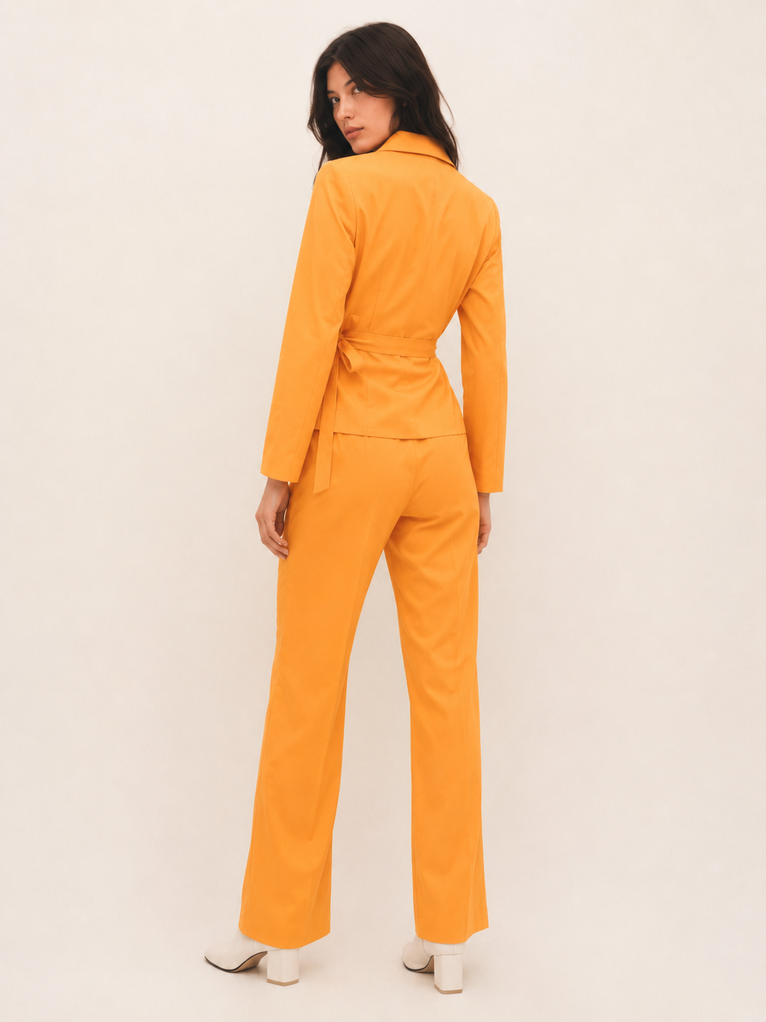Elegant Two-Piece Co-Ord Set for Women | Blazer & Trousers